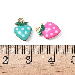 304 Stainless Steel Enamel Pendants&nbsp;STAS-F334-01G