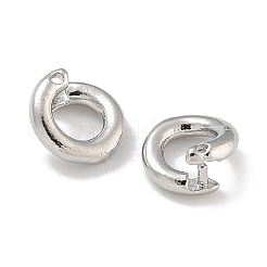 Brass Twister Clasps&nbsp;KK-P284-13P
