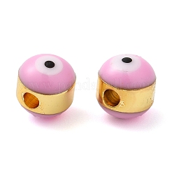 Brass Enamel Beads&nbsp;KK-E048-02G