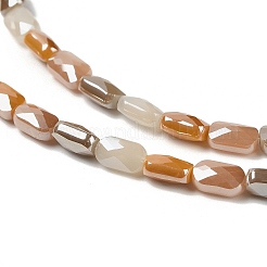 Electroplate Glass Beads Strands&nbsp;X-EGLA-P065-02A-03