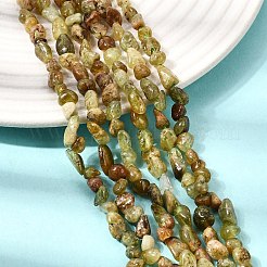 Natural Green Garnet Beads Strands&nbsp;G-K203-05
