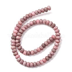 Natural Pink Zebra Jasper Beads Strands&nbsp;X-G-D481-13