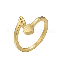 Brass Cuff Rings for Women&nbsp;RJEW-U044-I