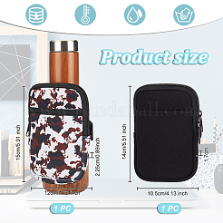 2Pcs 2 Style Polyester Wallets&nbsp;AJEW-OC0004-81