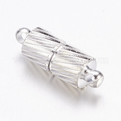 Brass Magnetic Clasps with Loops&nbsp;MC001NF-S