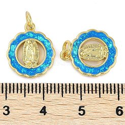 Rack Plating Brass Pendants&nbsp;KK-U032-20G-01
