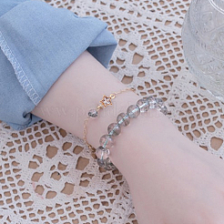 20Pcs Brass Pave Clear Cubic Zirconia Links&nbsp;KK-GO0001-95