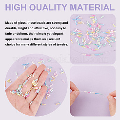 1560Pcs 13 Colors Opaque Colours Glass Twist Bugle Beads&nbsp;GLAA-PH0002-64