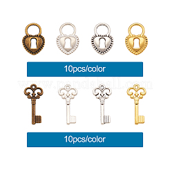 Tibetan Style Alloy Pendants&nbsp;TIBEP-TA0002-35