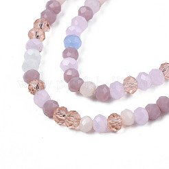 Opaque Glass Beads Strands&nbsp;GLAA-T006-07-A09