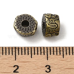 Tibetan Style Rack Plating Brass Beads&nbsp;KK-Q805-46AB
