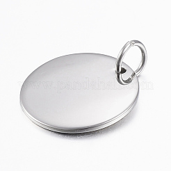 Tarnish Resistant Smooth Surface 304 Stainless Steel Pendants&nbsp;STAS-H424-26P