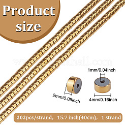 1 Strand Electroplate Synthetic Non-Magnetic Hematite Beads Strands&nbsp;G-ME0001-40