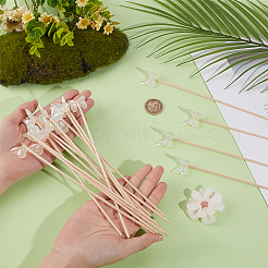 20Pcs Acrylic Butterfly Flowerpot Decoration&nbsp;AJEW-OC00025