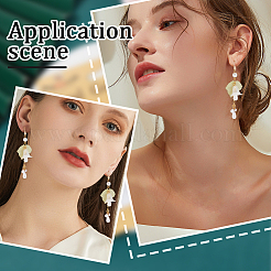 30Pcs Brass Earring Hooks&nbsp;KK-BBC0011-93