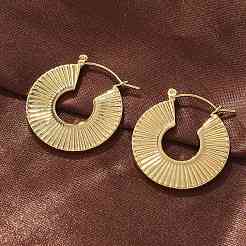 304 Stainless Steel Hoop Earrings for Women&nbsp;EJEW-L296-046G