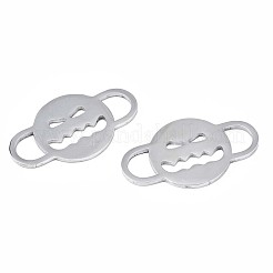 Non-Tarnish Halloween Theme Expression 304 Stainless Steel Links Connectors&nbsp;STAS-N095-069