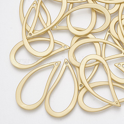 Smooth Surface Alloy Open Back Bezel Pendants&nbsp;PALLOY-S117-133