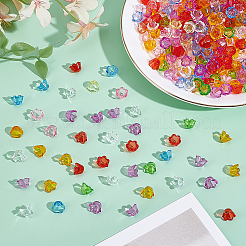 500Pcs Transparent Acrylic Beads&nbsp;TACR-ME0001-01