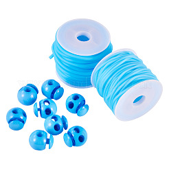 15M 2 Styles Hollow Pipe PVC Tubular Synthetic Rubber Cord&nbsp;RCOR-TA0001-20