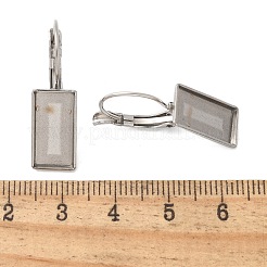 304 Stainless Steel Leverback Earring Finding&nbsp;STAS-C117-12B-P