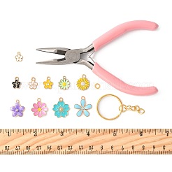 DIY Flower Keychain Making Kit&nbsp;DIY-FS0009-84