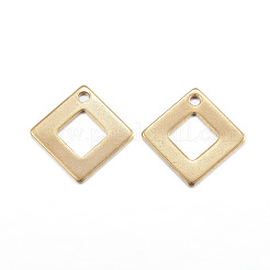 Ion Plating(IP) 304 Stainless Steel Charms&nbsp;X-STAS-G127-07G