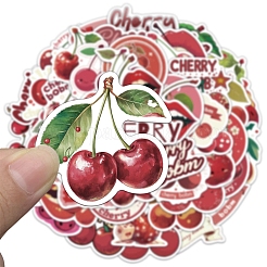 50Pcs Cartoon Cherry PVC Sticker&nbsp;STIC-D280-06