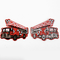 Computerized Embroidery Cloth Iron on/Sew on Patches&nbsp;DIY-S040-010