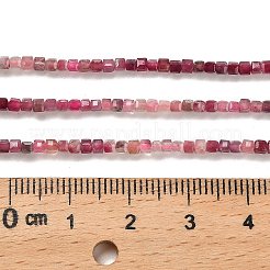 Gradient Color Natural Pink Tourmaline Beads Strands&nbsp;X-G-K373-A03-01