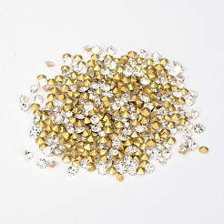 Back Plated Diamond Glass Pointed Rhinestone&nbsp;X-RGLA-SS18-001