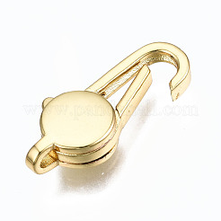 Brass Lobster Claw Clasps&nbsp;KK-S362-009A-G-NR