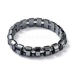 Non-Magnetic Synthetic Hematite Beaded Stretch Bracelets&nbsp;BJEW-H589-03