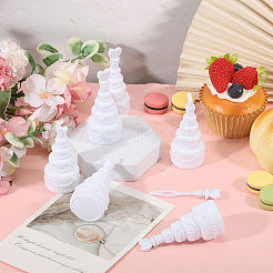 Cake Shape Plastic Bubble Bottle&nbsp;AJEW-WH0752-234B