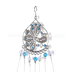 Crystals Chandelier Suncatchers Prisms Chakra Hanging Pendant&nbsp;AJEW-Q142-07
