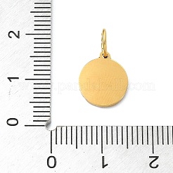 304 Stainless Steel Rhinestone Pendants&nbsp;STAS-A145-04H-G
