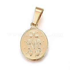 201 Stainless Steel Pendants&nbsp;STAS-F177-03G