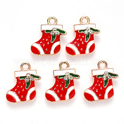 Alloy Enamel Pendants&nbsp;ENAM-S121-010