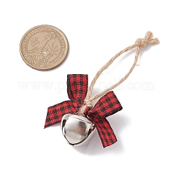 Iron Bell Pendant Decoration&nbsp;HJEW-JM02248-03
