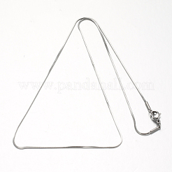 304 Stainless Steel Snake Chains Necklaces&nbsp;STAS-F094-24