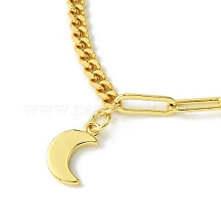 Golden Brass Charm Bracelets&nbsp;BJEW-JB10021-02