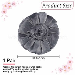 Flower Lace Curtain Tiebacks&nbsp;AJEW-WH0248-229