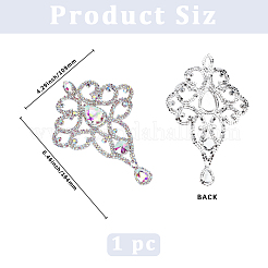 Plastic & Resin Rhinestone Sewing Decorate&nbsp;DIY-WH20032-38S-02