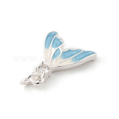 Brass Micro Pave Cubic Zirconia Pendants&nbsp;KK-K371-45S