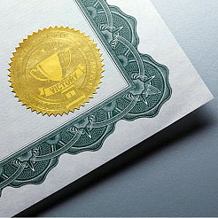Plastic Self Adhesive Gold Foil Embossed Stickers&nbsp;DIY-WH0211-367