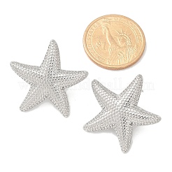 Brass Stud Earrings for Women&nbsp;EJEW-U036-01P-02