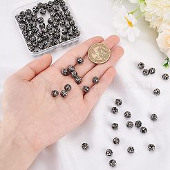 100Pcs Pave Disco Ball Beads&nbsp;FIND-PH0022-10