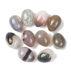 Natural Agate(Dyed & Heated) Egg Stone&nbsp;G-L654-H11-01