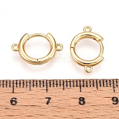 Brass Hoop Earring Finding&nbsp;KK-N261-31G