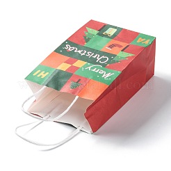 Christmas Theme Kraft Paper Gift Bags&nbsp;CARB-L009-AM